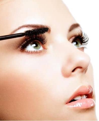 castor oil under eyes